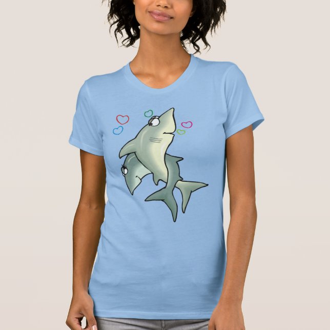 Camiseta de Amor de Tiburón (Anverso)