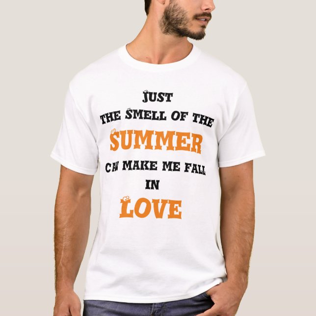 Camiseta de amor de verano (Anverso)