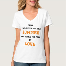 Camiseta de amor de verano