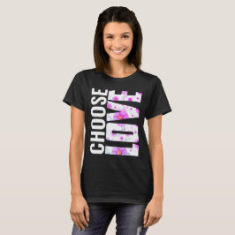 Camiseta de amor floral