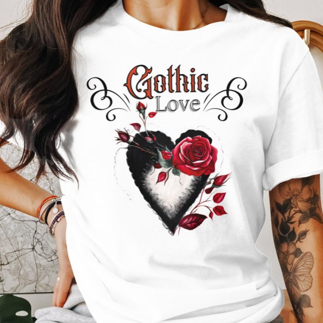 Camiseta de amor gótico (Subido por el creador)