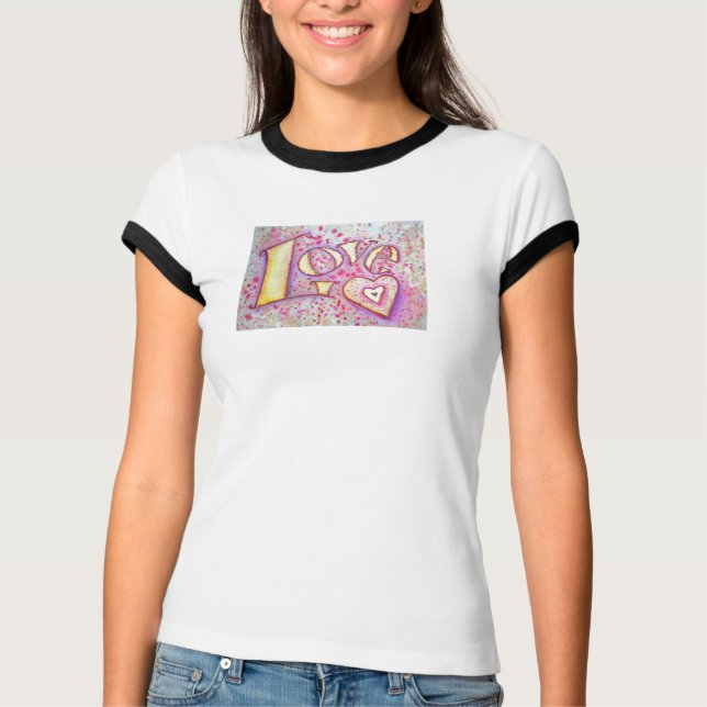 Camiseta de amor (imagen frontal) (Anverso)