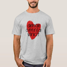 Camiseta de Amor Omnia Vincit (el amor conquista a