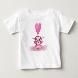 Camiseta de amor para conejo