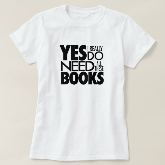 Camiseta de amor para libros y lectura (Diseño del anverso)