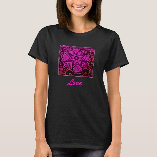 Camiseta de 'amor' para mujeres (Anverso)
