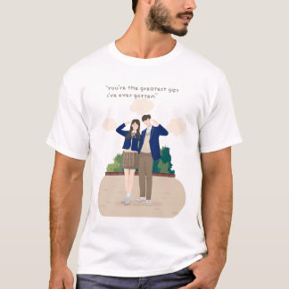 Camiseta de amor para pareja romántica