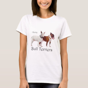 Camiseta de amor por el Bull Terrier