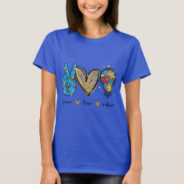 Camiseta de amor por la paz