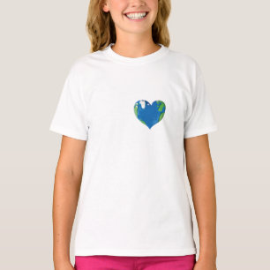 camiseta de amor terrenal (para niños)