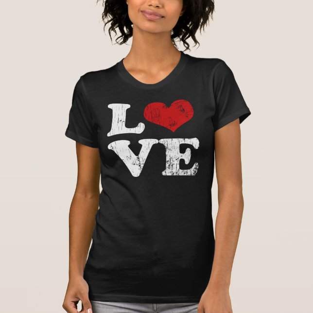 Camiseta de amor vintage (Anverso)