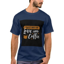 Camiseta de amor y café