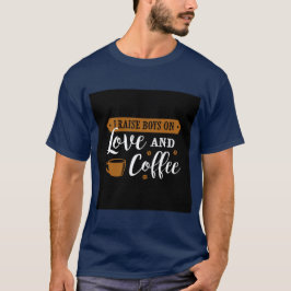 Camiseta de amor y café