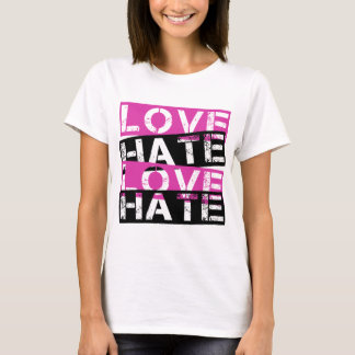 CAMISETA DE AMOR Y ODIO DE AMOR Y ODIO