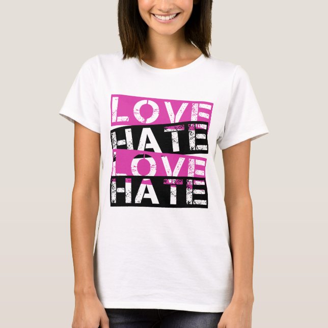 CAMISETA DE AMOR Y ODIO DE AMOR Y ODIO (Anverso)