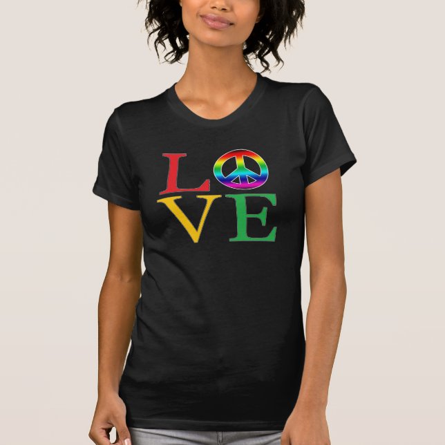 Camiseta de amor y paz (Anverso)