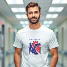 Camiseta de Anatomía del Corazón