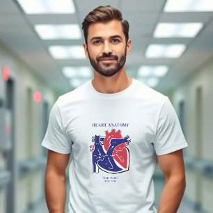 Camiseta de Anatomía del Corazón