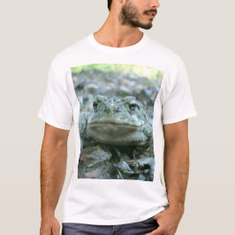 Camiseta de anfibios de la rana de la toad masculi