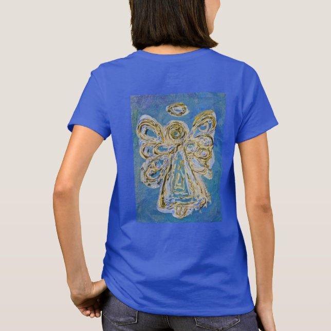 Camiseta de Ángel Azul (Reverso)