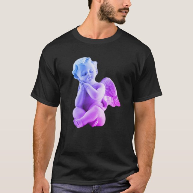 Camiseta de ángel para hombre (Anverso)