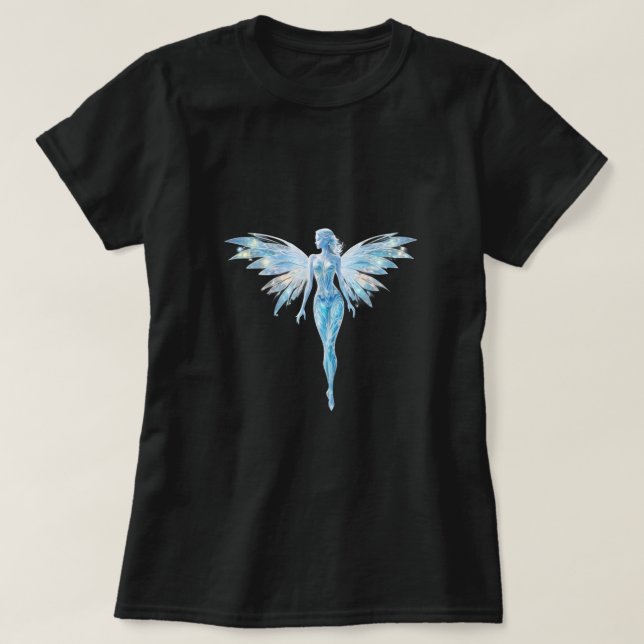 camiseta de Angel Womens (Diseño del anverso)