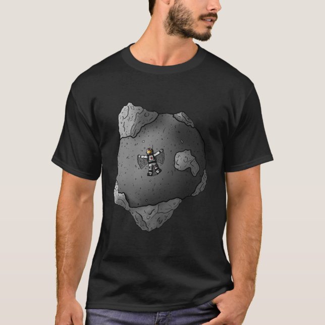 Camiseta de ángeles espaciales (Anverso)
