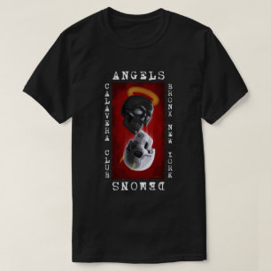 Camiseta de ángeles y demonios