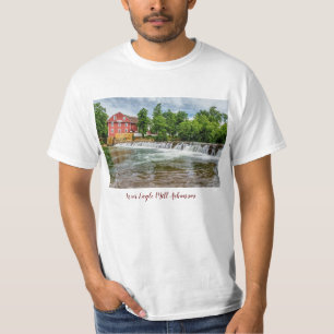 Camiseta de anguila de guerra y de cascada