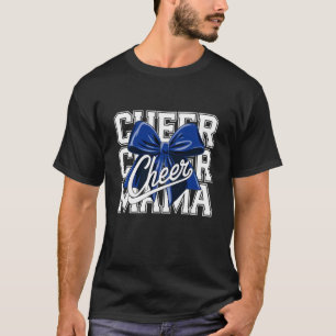Camiseta de animadora para mamá lazo Día de partid