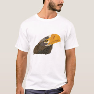 Camiseta de animal de ave águila marina