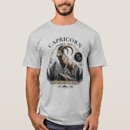 Camiseta de animal del zodiaco Capricornio