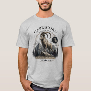 Camiseta de animal del zodiaco Capricornio