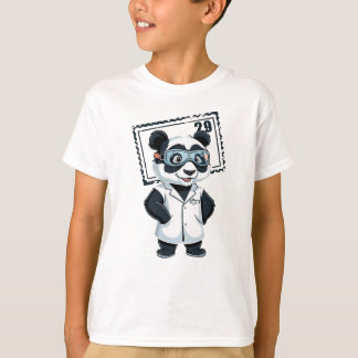 Camiseta de Animal Feliz Panda – Lindo y Alegre