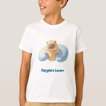 Camiseta de animal lindo para amantes de carpincho