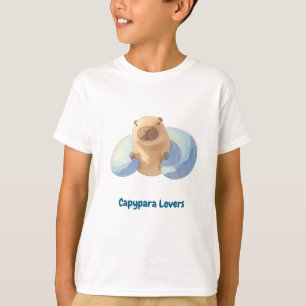 Camiseta de animal lindo para amantes de carpincho