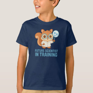 Camiseta de animal para niños exploradores de STEM