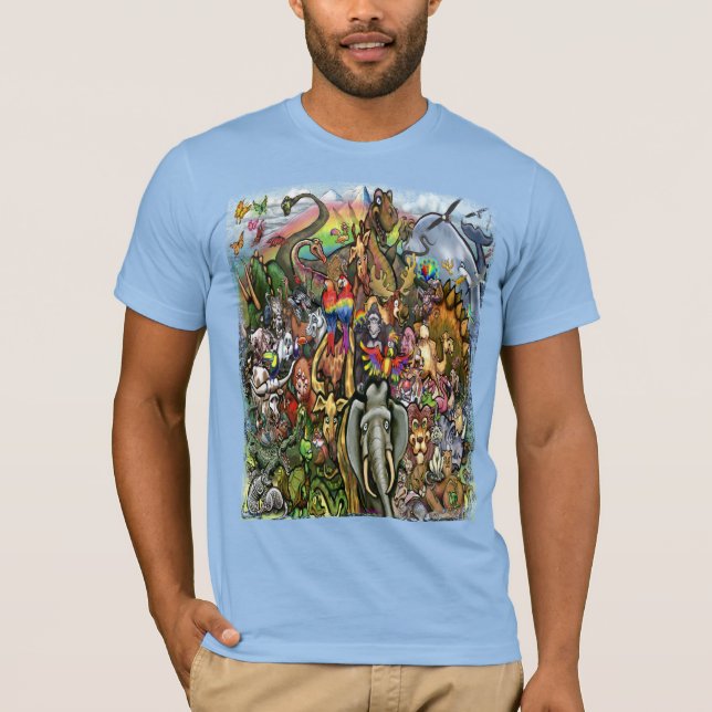 Camiseta de animales (Anverso)
