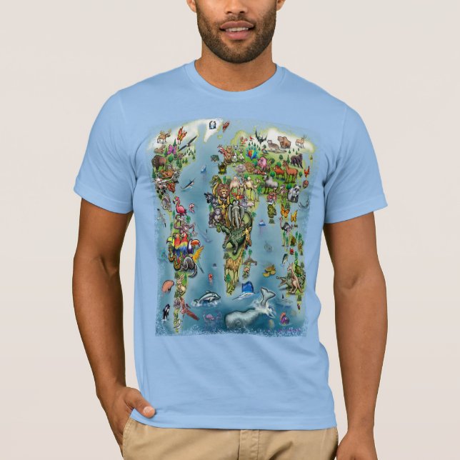 Camiseta de animales (Anverso)