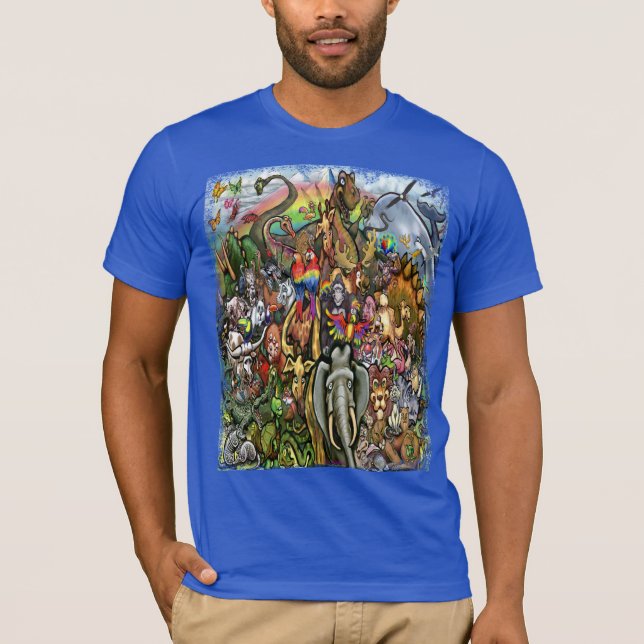 Camiseta de animales (Anverso)