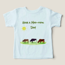 Camiseta de animales de granja vaca