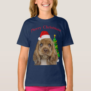 Camiseta de animales de Navidad mate