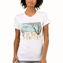 Camiseta de animales de Woodland Navidades