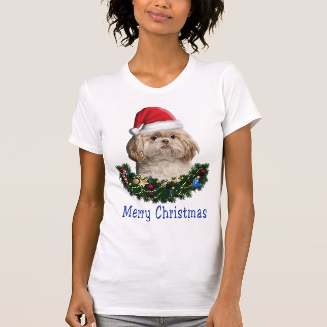 Camiseta de animales navidades (Anverso)