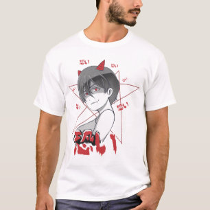 Camiseta de Anime Demon Chica