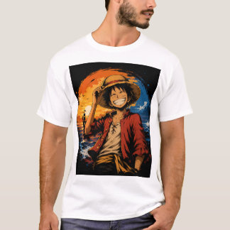 Camiseta de anime inspirada en Monkey D. Luffy – P