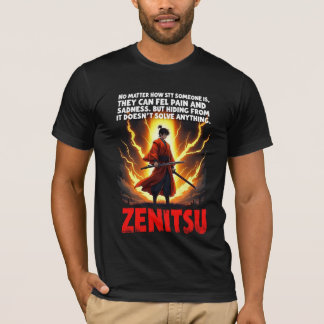 Camiseta de anime inspirada en Zenitsu