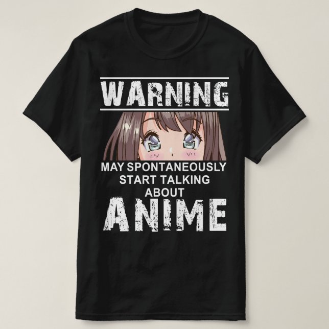 camiseta de anime japan kawaii personalizado manga (Diseño del anverso)