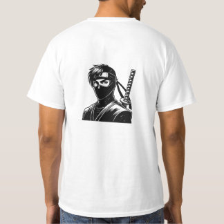 Camiseta de Anime Ninja Guerrero Mangs