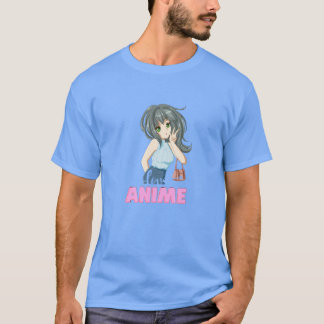 Camiseta de Anime que Ama 